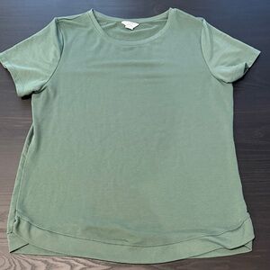 Danskin Sage Green Short Sleeve Tee